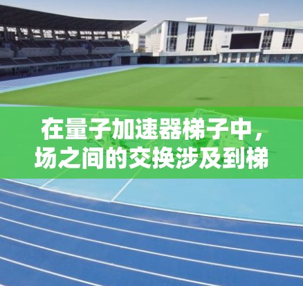 在量子加速器梯子中，场之间的交换涉及到梯子结构，可能通过梯子散射矩阵来描述场论中的相互作用。梯子结构可能包括交换点阵A和B之间的相互作用，或者在高能物理中用于计算特定相位因子