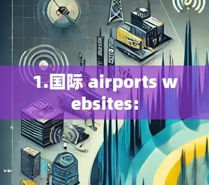 1.国际 airports websites: