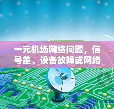 一元机场网络问题,信号差、设备故障或网络不稳定 一元机场网络问题,信号差、设备故障或网络不稳定