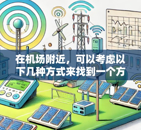 在机场附近，可以考虑以下几种方式来找到一个方便的地点，既能购物又能观看视频