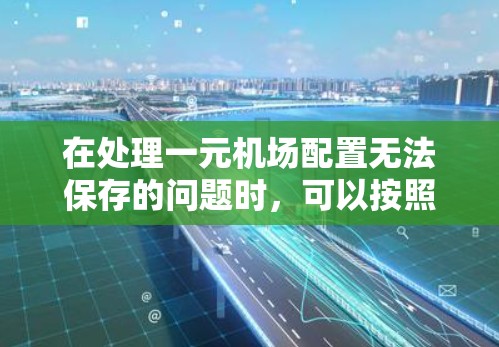 在处理一元机场配置无法保存的问题时,可以按照以下步骤进行检查和解决问题 在处理一元机场配置无法保存的问题时,可以按照以下步骤进行检查和解决问题