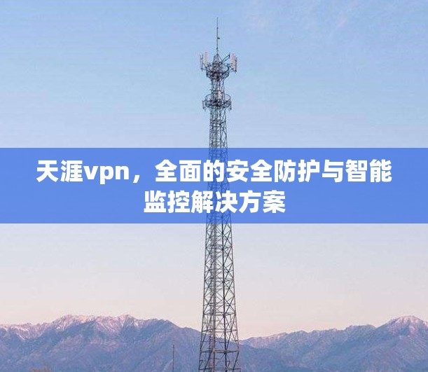 天涯vpn,全面的安全防护与智能监控解决方案 天涯vpn,全面的安全防护与智能监控解决方案
