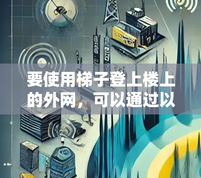 要使用梯子登上楼上的外网,可以通过以下步骤来计算所需的梯子长度 要使用梯子登上楼上的外网,可以通过以下步骤来计算所需的梯子长度
