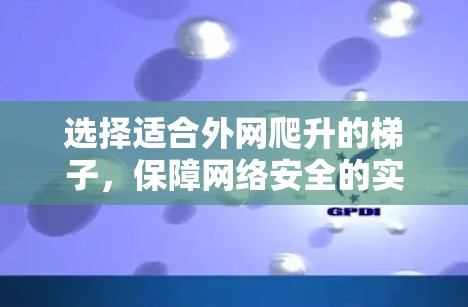 选择适合外网爬升的梯子，保障网络安全的实用之选