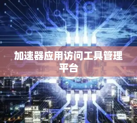 加速器应用访问工具管理平台 加速器应用访问工具管理平台